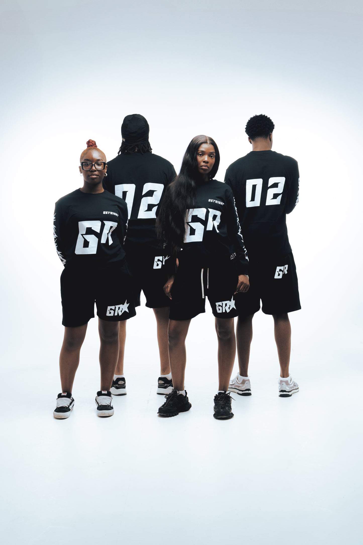 GETRIGHT SHORTS - BLACK