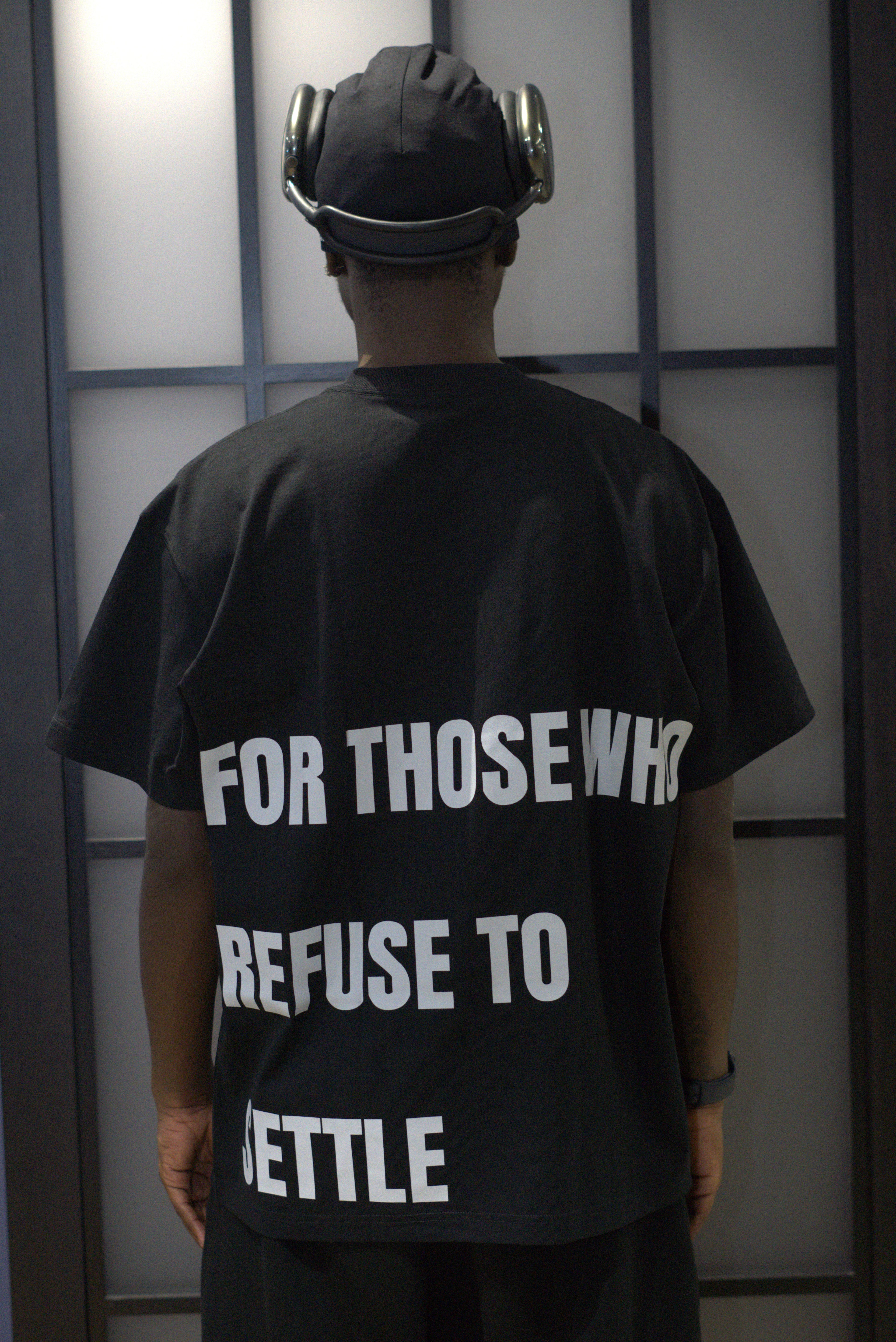 REFUSE TO SETTLE -  BLACK
