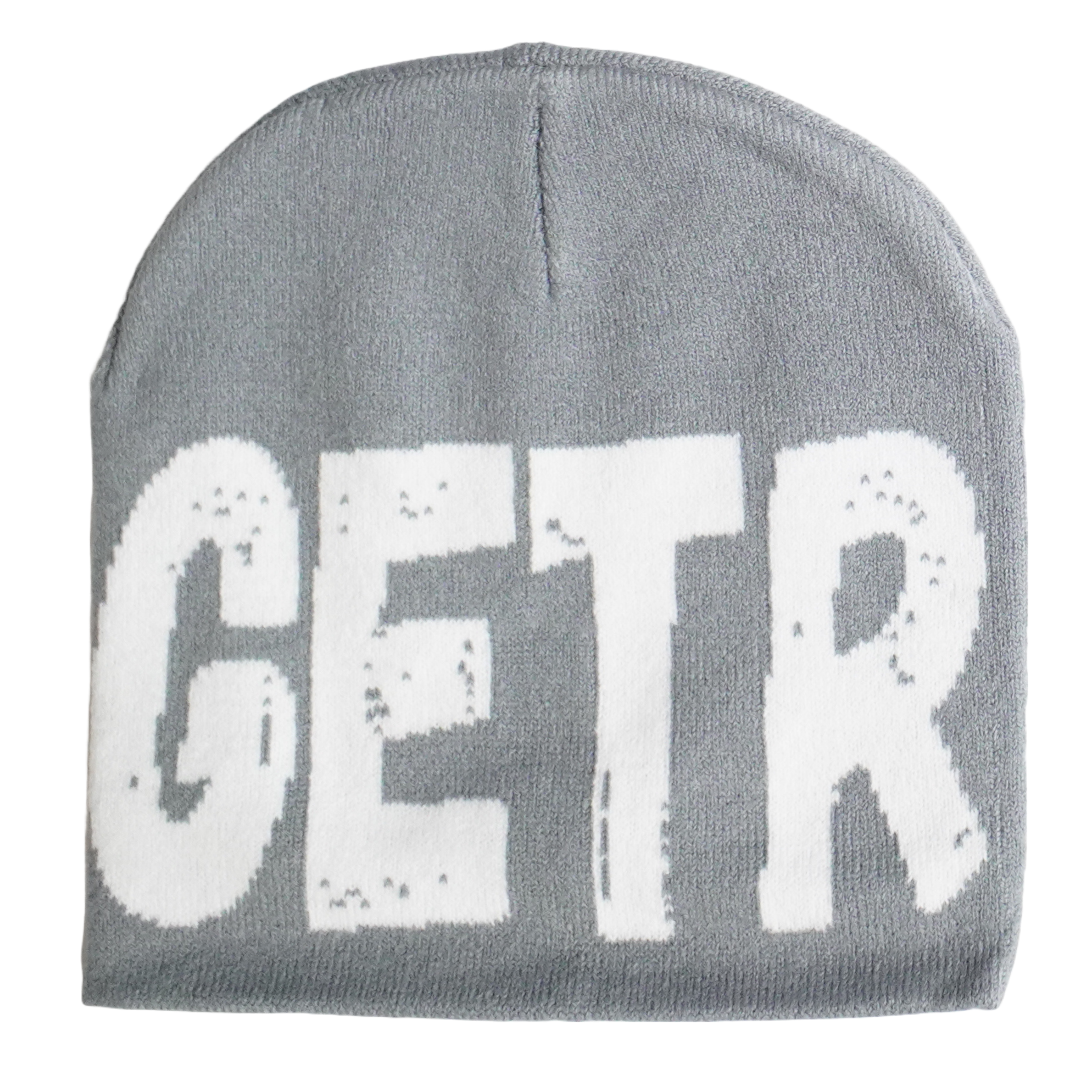 GR LOGO BEANIE – GREY