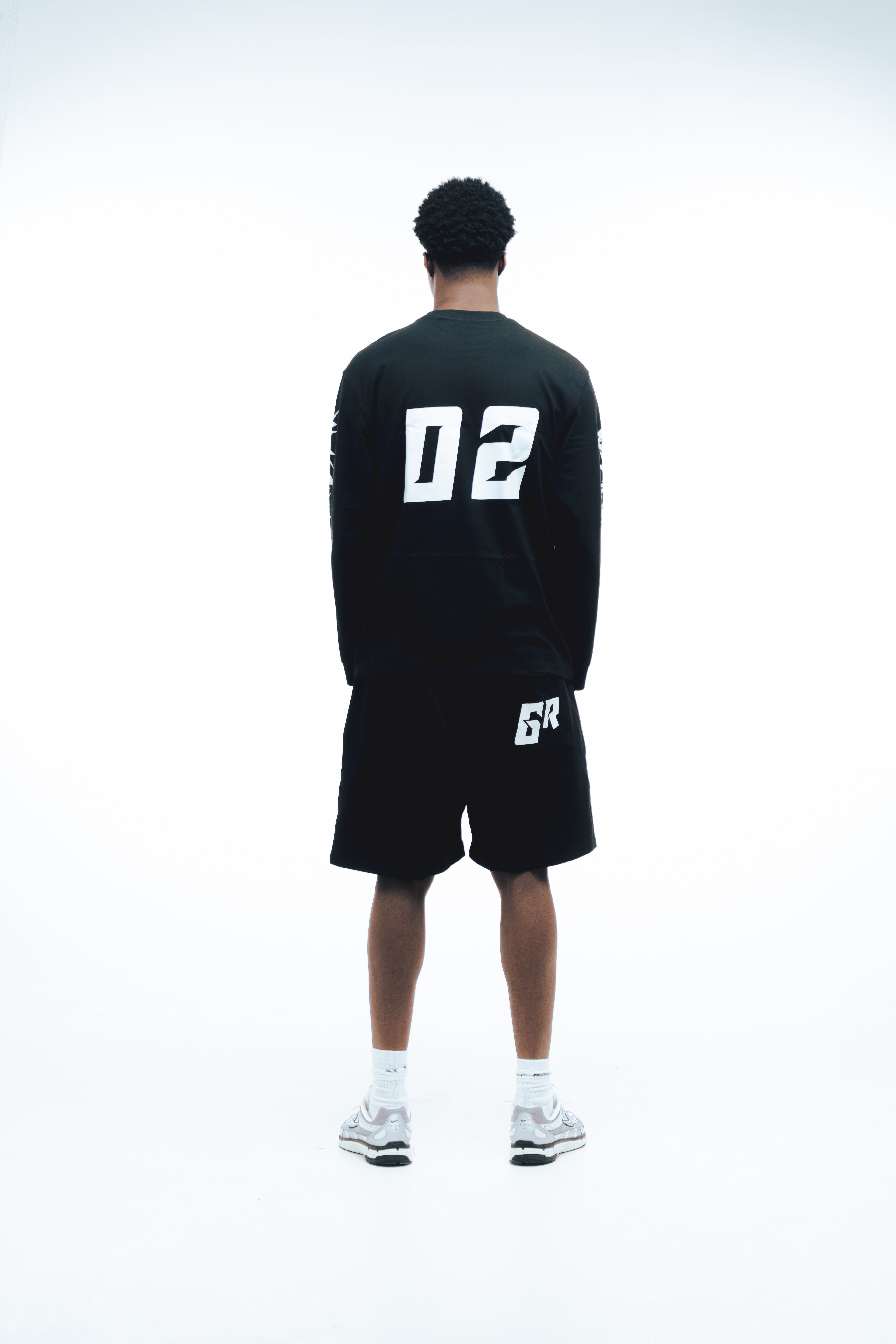 GR LOGO LONG SLEEVE – BLACK