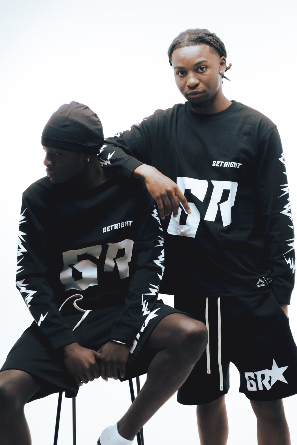 GETRIGHT LONG SLEEVE - BLACK