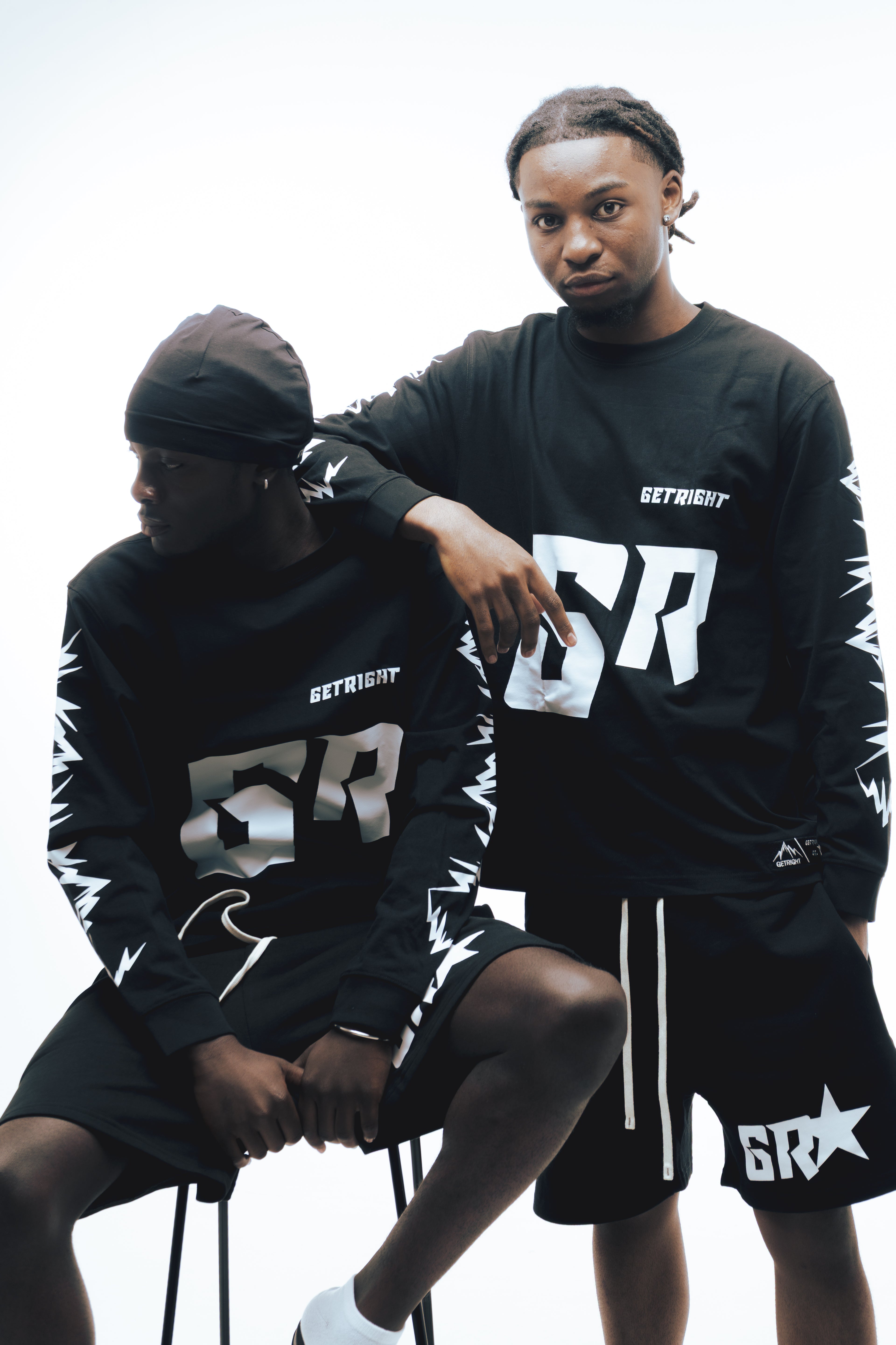 GETRIGHT LONG SLEEVE - BLACK