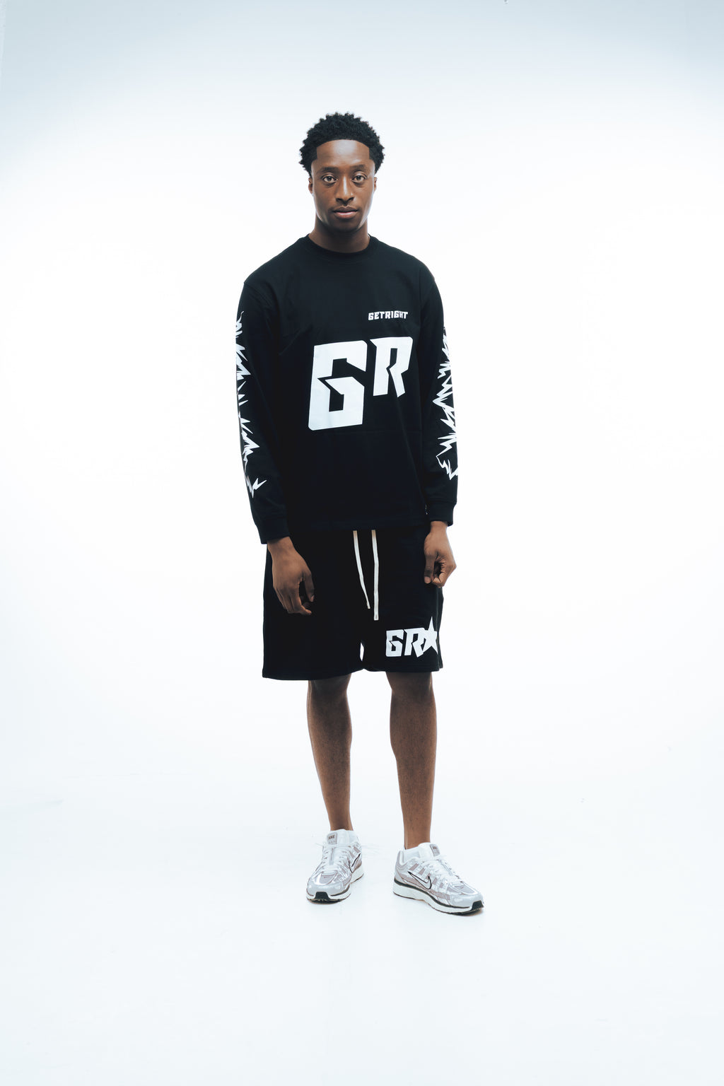 GR LOGO LONG SLEEVE – BLACK