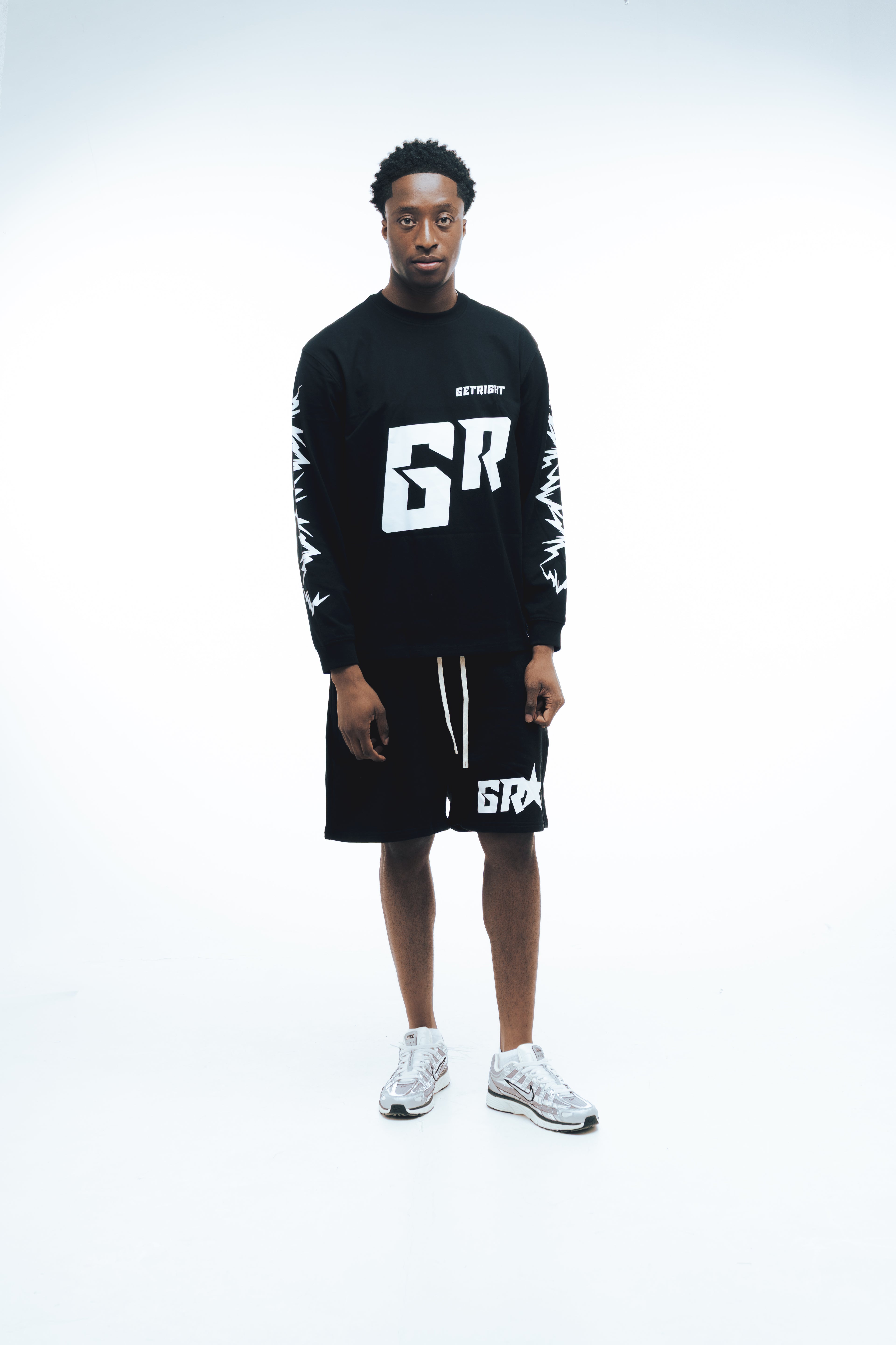 GR LOGO LONG SLEEVE – BLACK