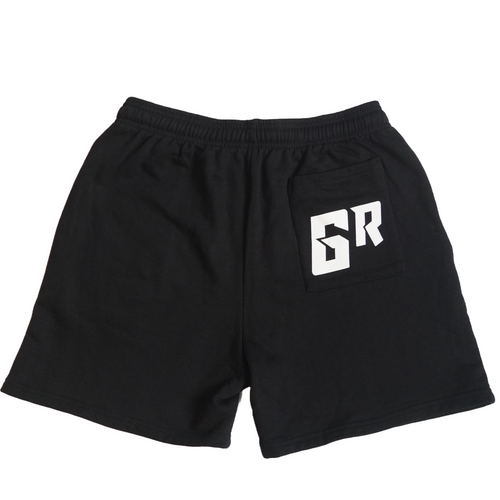 GR LOGO SHORTS – BLACK