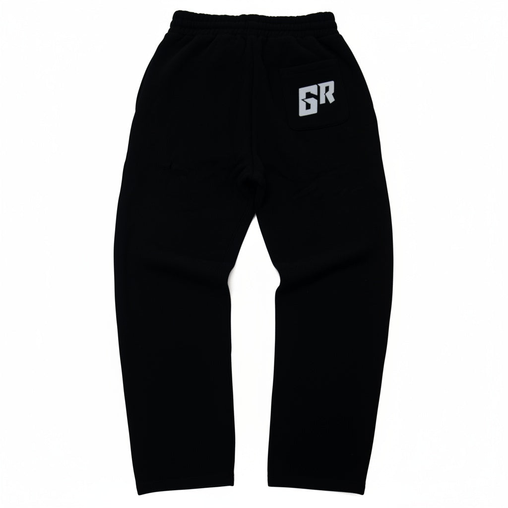 GR LOGO JOGGERS – BLACK