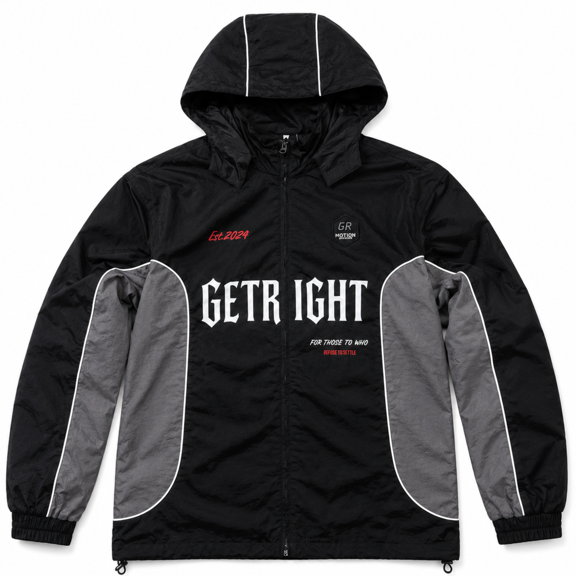 MOTION DIVISION TRACK JACKET – BLACK