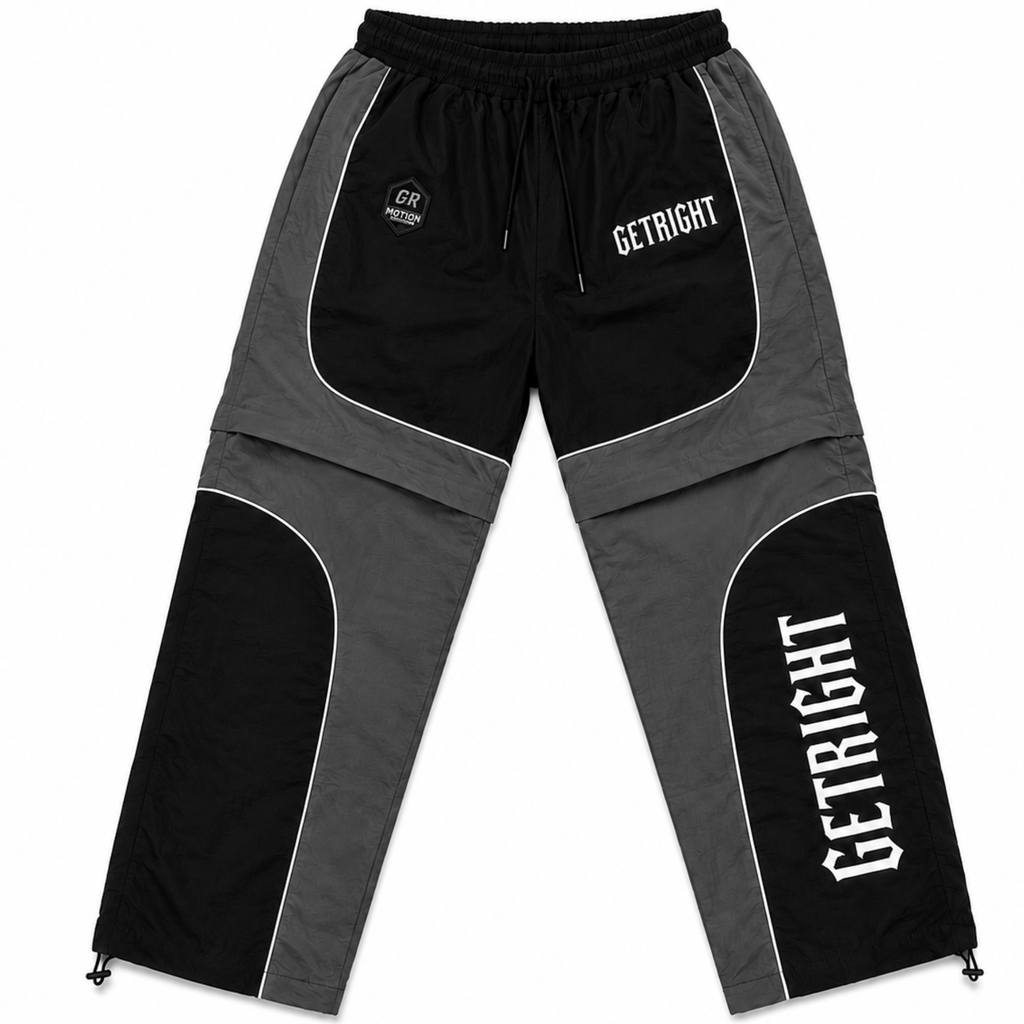 MOTION DIVISION TRACK PANTS – BLACK